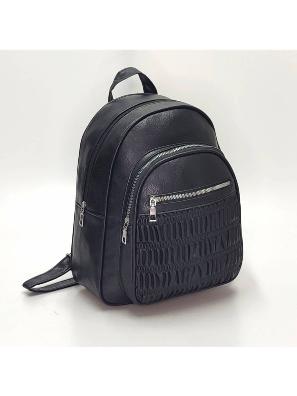 Dámsky ruksak 2564 čierny www.kabelky vypredaj.eu (8)