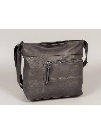 Dámska crossbody kabelka sivá 168 (2)
