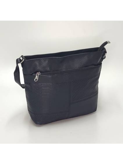 Dámska crossbody kabelka 190 čierna www.kabelky vypredaj (1)