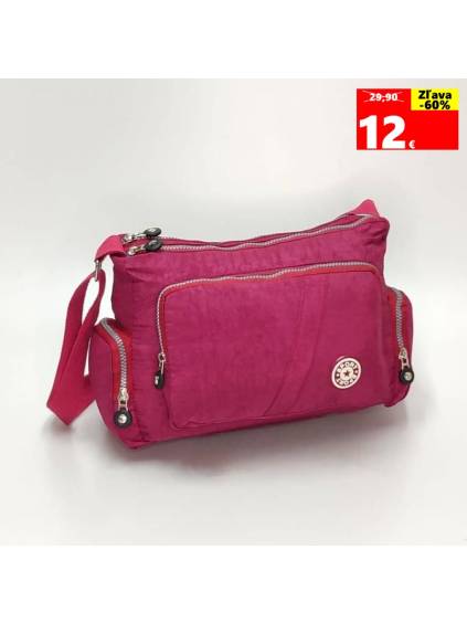 22014 2 sportova crossbody kabelka xs1202 tmavo ruzova www kabelky vypredaj 3