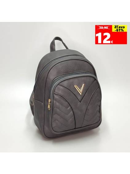 Dámsky ruksak 8151 tmavo sivý www.kabelky vypredaj (13)1