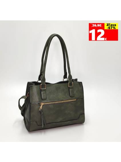 Dámska kabelka 12189 zelená www.kabelky vypredaj (22)1