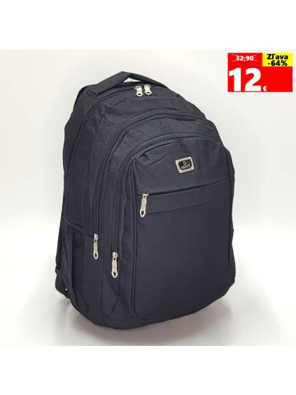 Športový ruksak B6773 čierny www.kabelky vypredaj (8)