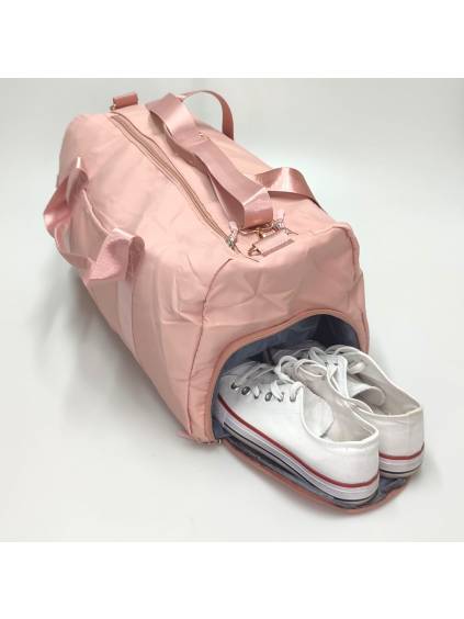 Multifunkčná športová taška B 6849 ružová www.kabelky vypredaj (25)