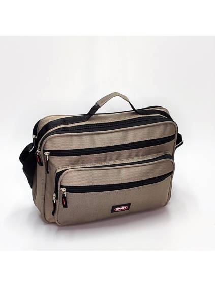 Pánska taška B7078 béžová www.kabelky vypredaj (5)