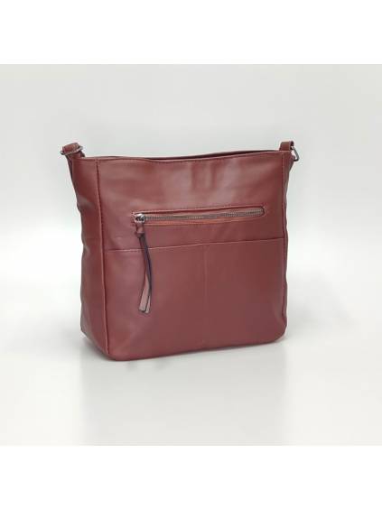 Dámska Crossbody kabelka B7837 čokoládová www.kabelky vypredaj.eu (8)