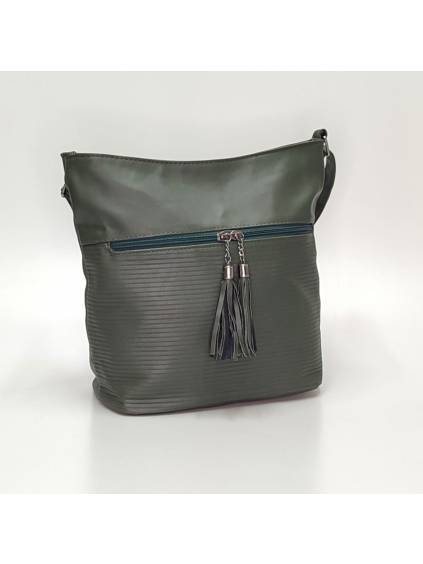 Dámska Crossbody kabelka B7835 zelená www.kabelky vypredaj.eu (30)