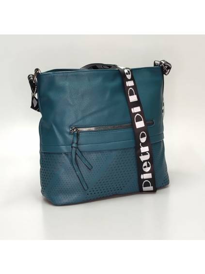 Dámska Crossbody kabelka B7839 petrolejová www.kabelky vypredaj.eu (42)