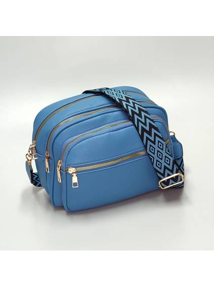 Dámska crossbody kabelka 89002 modrá