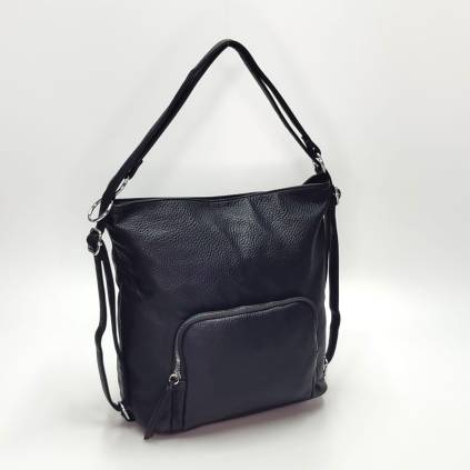 Dámska kabelka/ruksak 2v1 S0115 čierna
