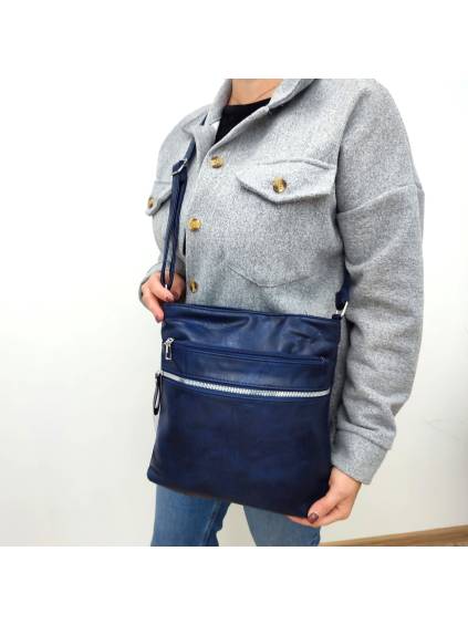 Dámska crossbody kabelka S684-H3205 modrá