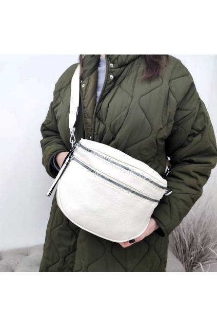 Dámska ľadvinka HIT 6194 biela XL