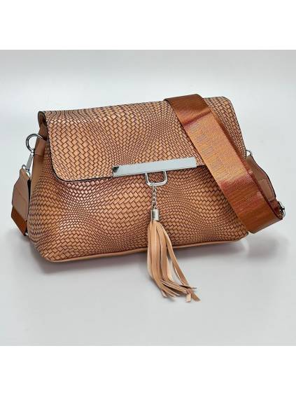 Dámska crossbody kabelka M8066 hnedá