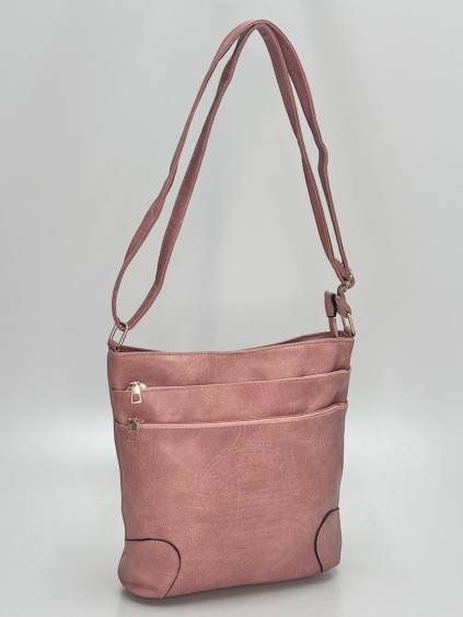 Dámska crossbody kabelka S305-8 ružová