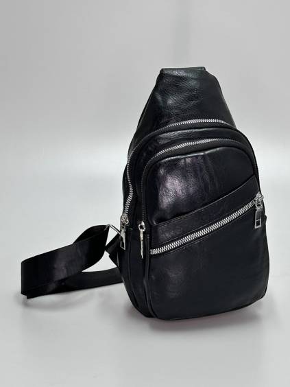 Pánska crossbody taška G802 čierna