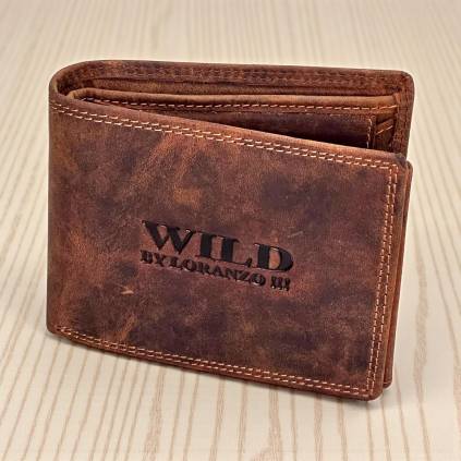 Kožená peňaženky WILD 884 TAN
