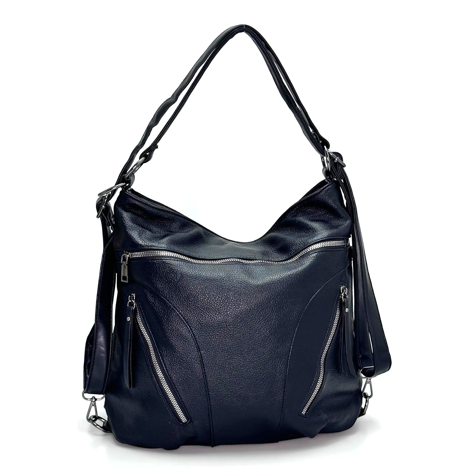 Dámska kabelka/ruksak 3v1 LH2501 čierna