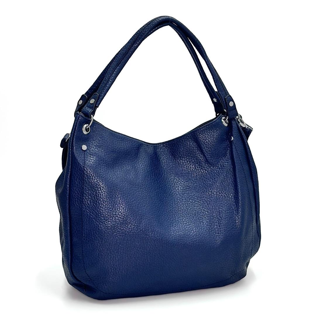 Dámska shopper kabelka 1032-ZH modrá