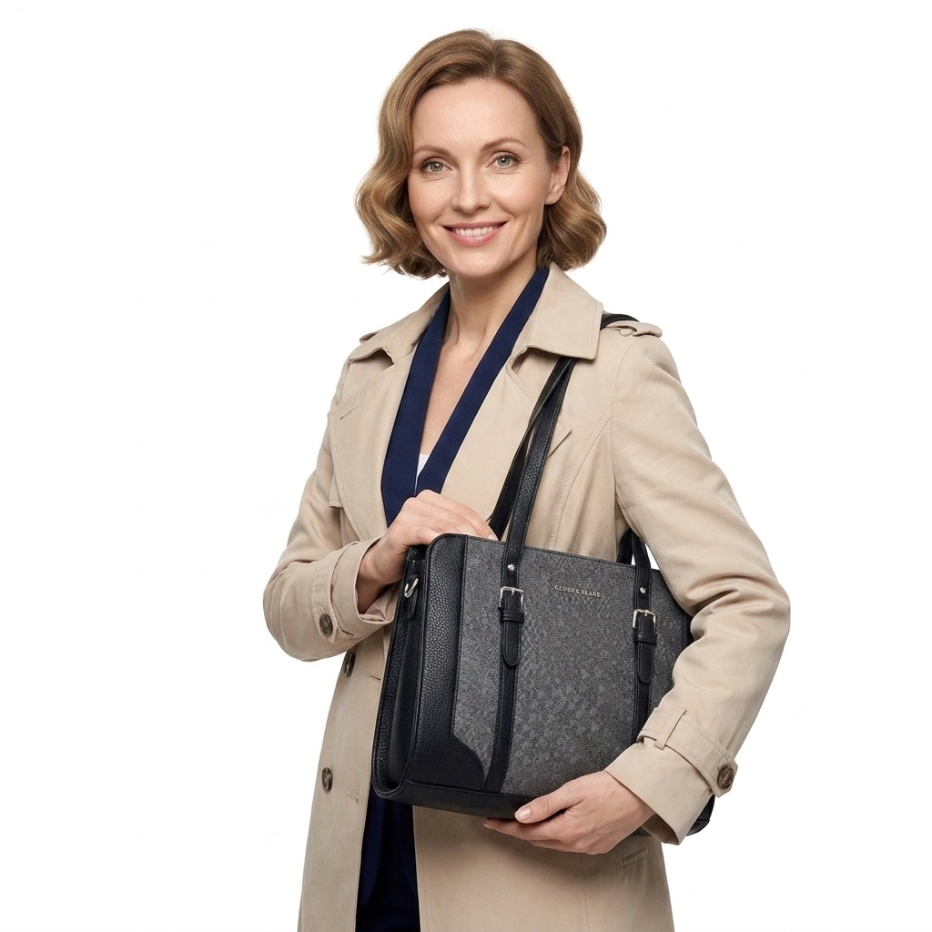 Elegantná dámska kabelka C33046 čierna