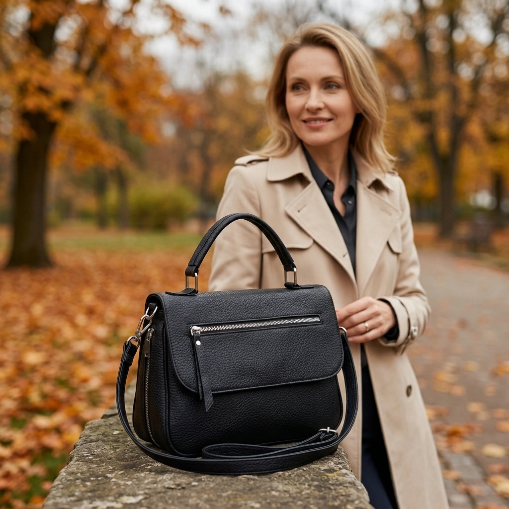 Dámska crossbody kabelka 8310 čierna