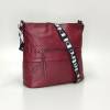 Dámska Crossbody kabelka B7839 bordová www.kabelky vypredaj.eu (18)