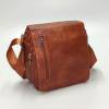 Pánska crossbody taška S1974 hnedá