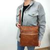 Dámska crossbody kabelka S684-H3205 hnedá