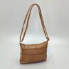 Dámska crossbody kabelka S684-S681 tmavo béžová