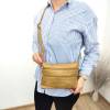 Dámska crossbody kabelka S684-S681 tmavo béžová