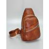 Pánska crossbody taška G802 hnedá