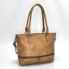 Dámska kabelka shopper 9881 béžová