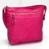Dámska crossbody kabelka 269 tmavo rúžová