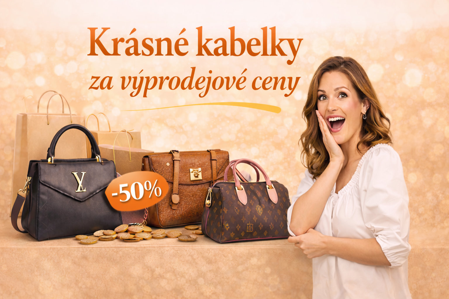 Kabelky výprodej