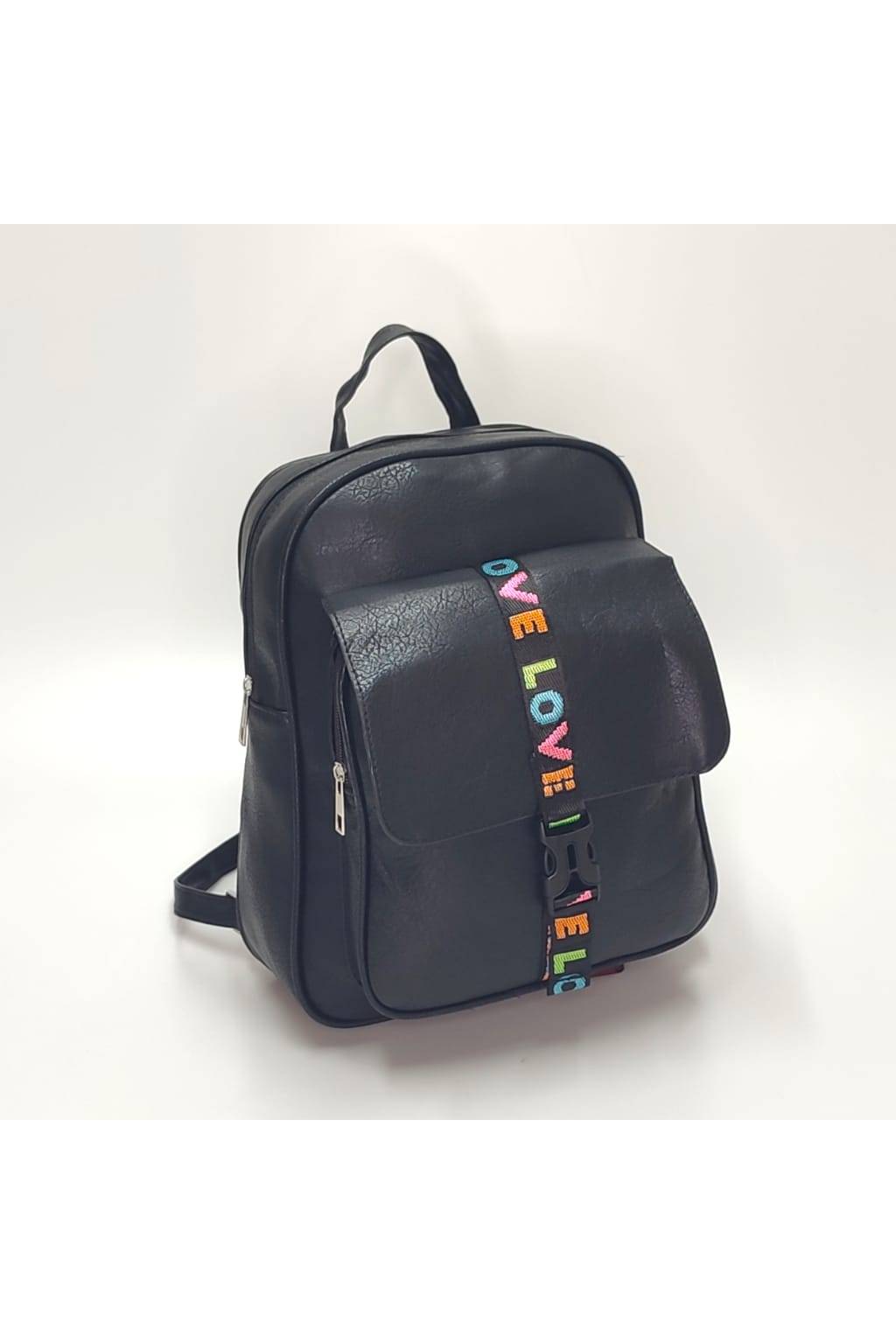 Dámsky ruksak DL0083 čierny www.kabelky vypredaj (2)