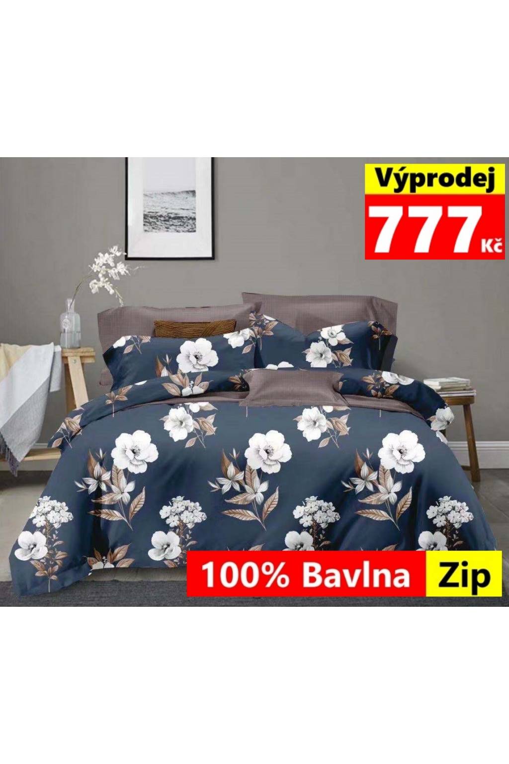 7 dielna súprava posteľných obliečok 137012 www.kabelky vypredaj.eu