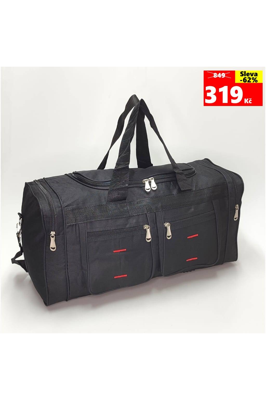 Cestovná taška 016 55 čierna www.kabelky vypredaj.eu (6)