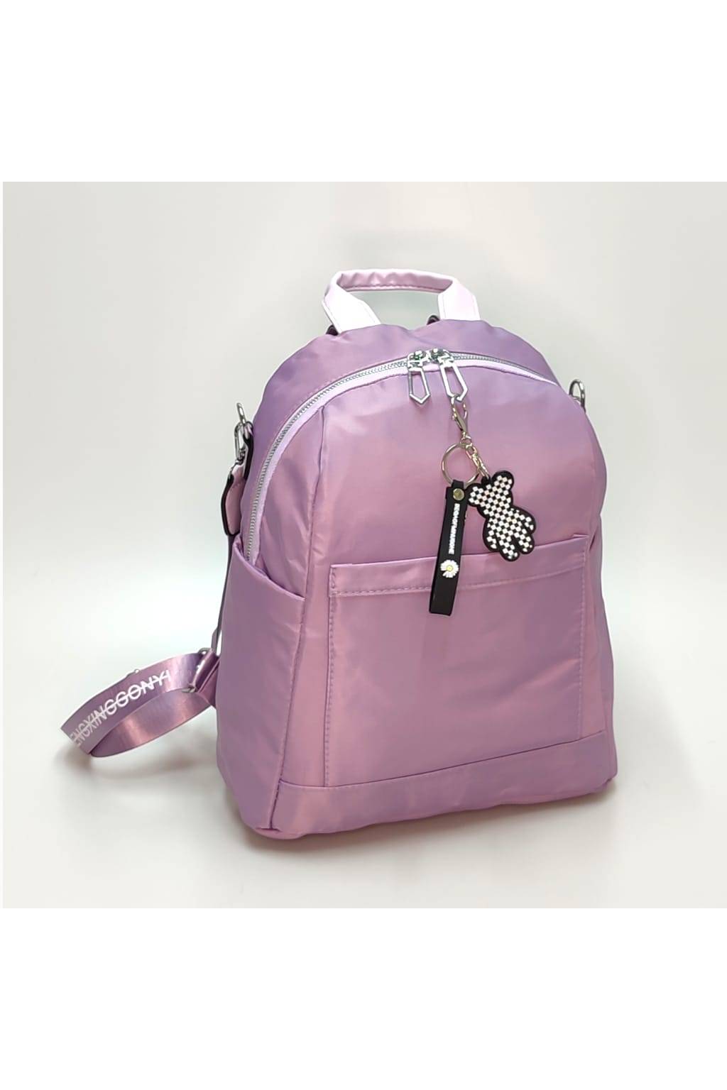 Dámsky ruksak 2v1 3060 svetlo fialový www.kabelky vypredaj (12)