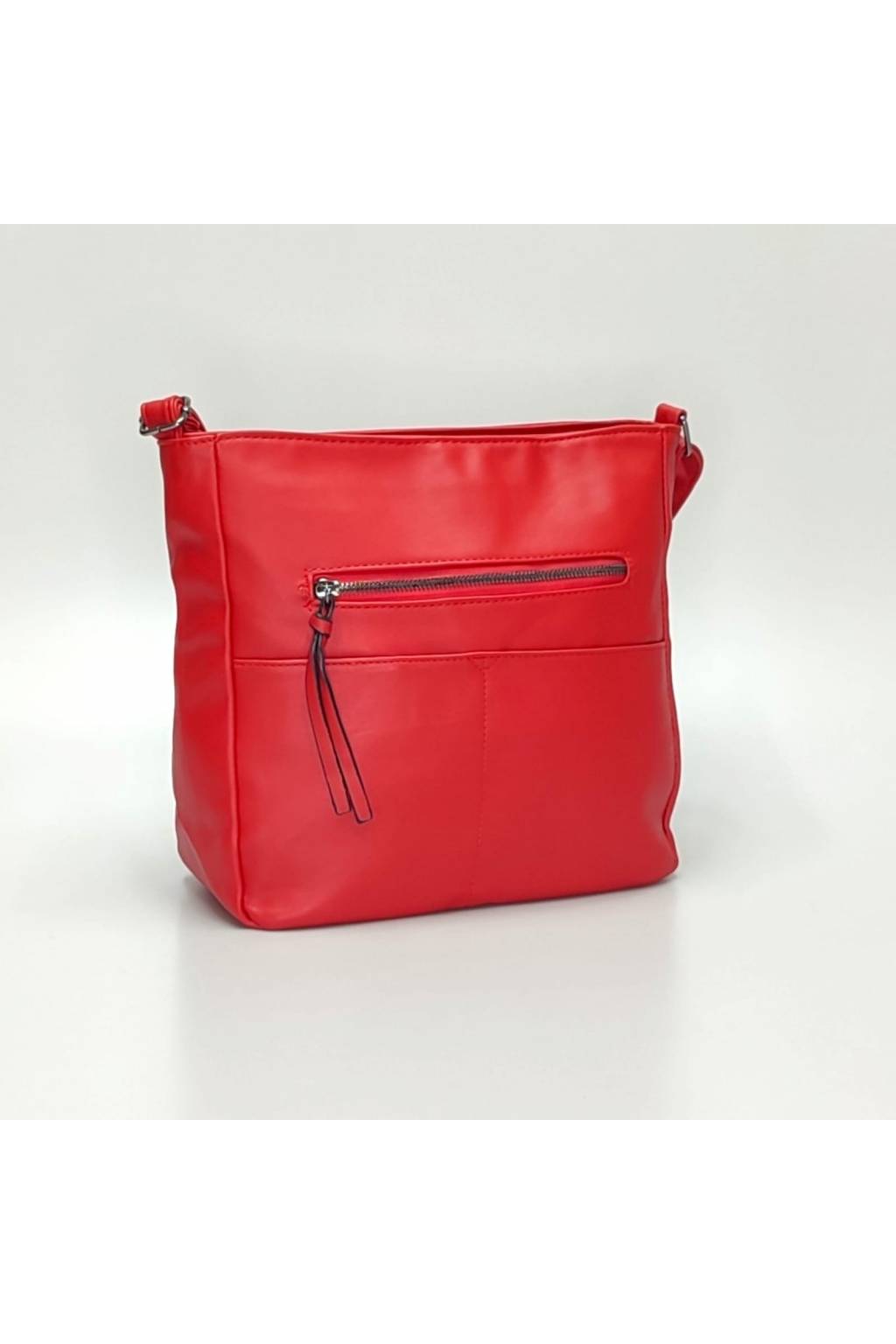 Dámská crossbody kabelka B7837 červená - Kabelky-vyprodej