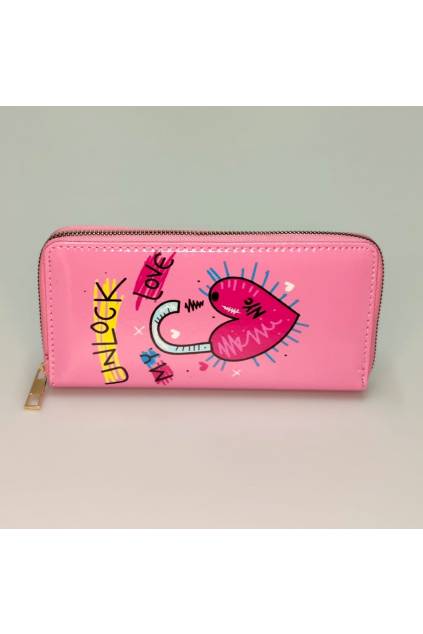 Dámska peňaženka ZY 21558 ružová www.kabelky vypredaj (4)