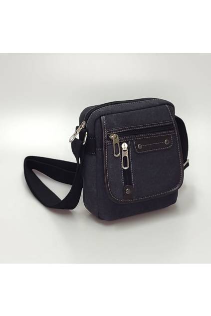 Pánska crossbody taška B8806 1 čierna www.kabelky vypredaj (3)