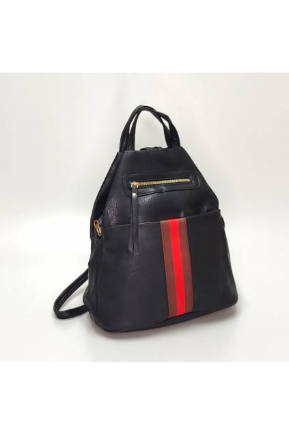 Dámsky ruksak 6887 čierny www.kabelky vypredaj (30)