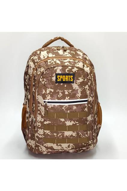 Športový ruksak B6799 hnedý www.kabelky vypredaj (8)