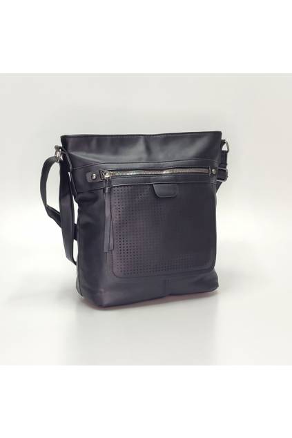 Dámska Crossbody kabelka B7836 čierna www.kabelky vypredaj.eu (14)