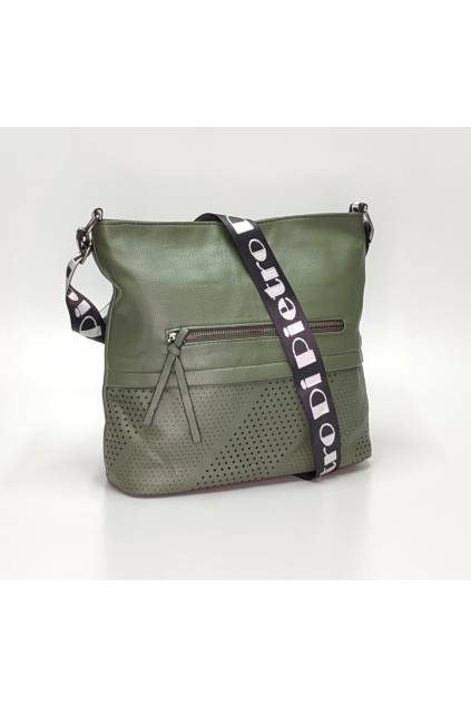 Dámska Crossbody kabelka B7839 zelená www.kabelky vypredaj.eu (10)