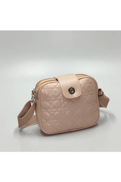 Dámska crossbody kabelka H5972 tmavo béžová www.kabelky vypredaj (4)