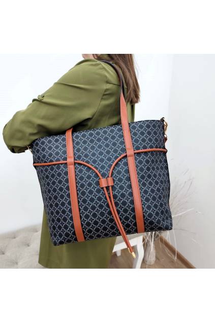 Dámská shopper kabelka GK1754 černá
