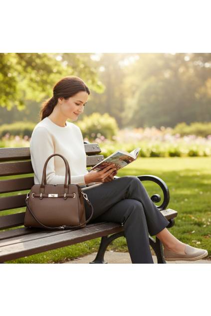 1266 tmavo béžová