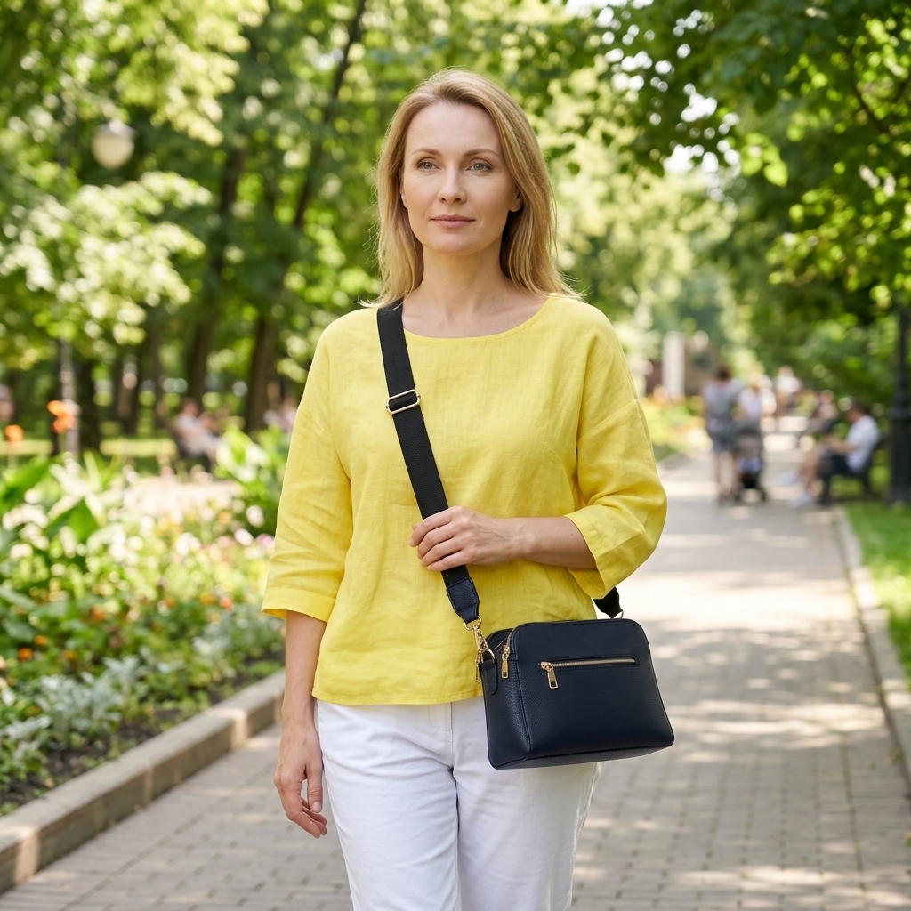 Dámská crossbody kabelka GF-0029 černá