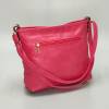Dámska crossbody kabelka 196 tmavo ružová www.kabelky vypredaj (15)