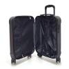 Sada cestovních kufrů ABS X-001 černá metalíza